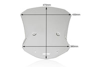 WRS Windscreen - Smoke, Sporttourer - BM063F