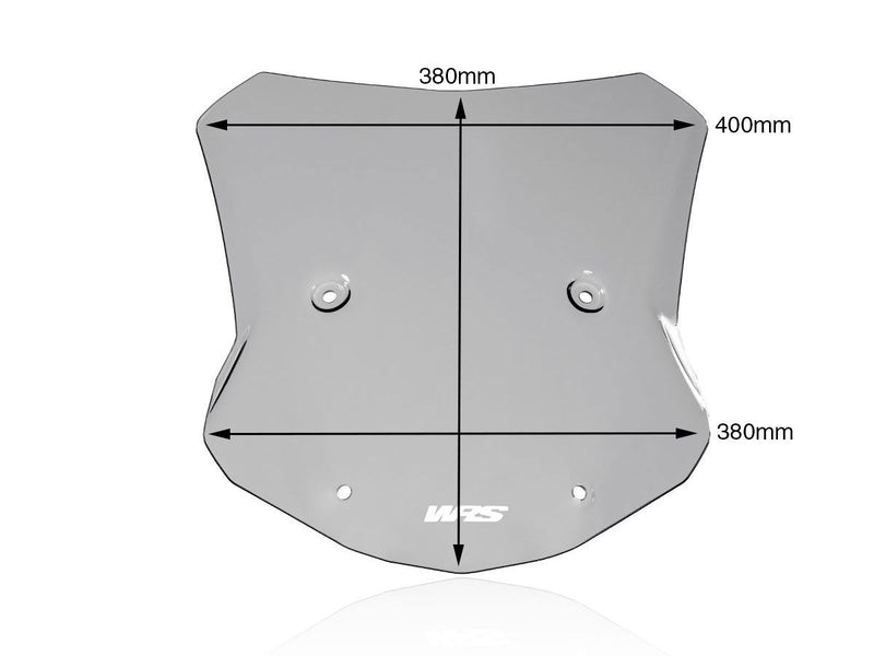 WRS Windscreen - Smoke, Sporttourer - BM064F