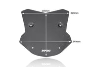 WRS Windscreen - Dark Smoke, Sporttourer - BM065FS