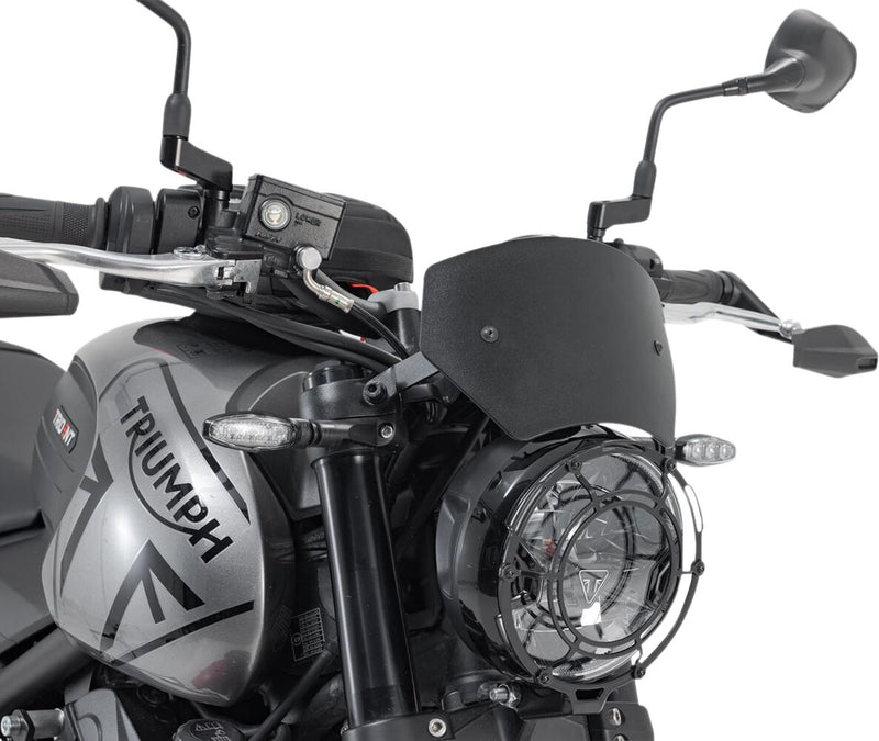 SW-Motech Windscreen - Black, Naked Bike - SCT.11.842.10000/B