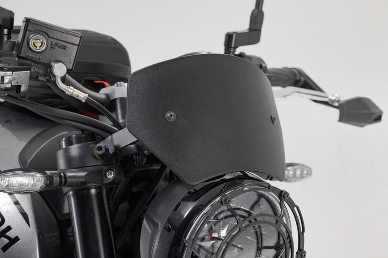 SW-Motech Windscreen - Black, Naked Bike - SCT.11.842.10000/B