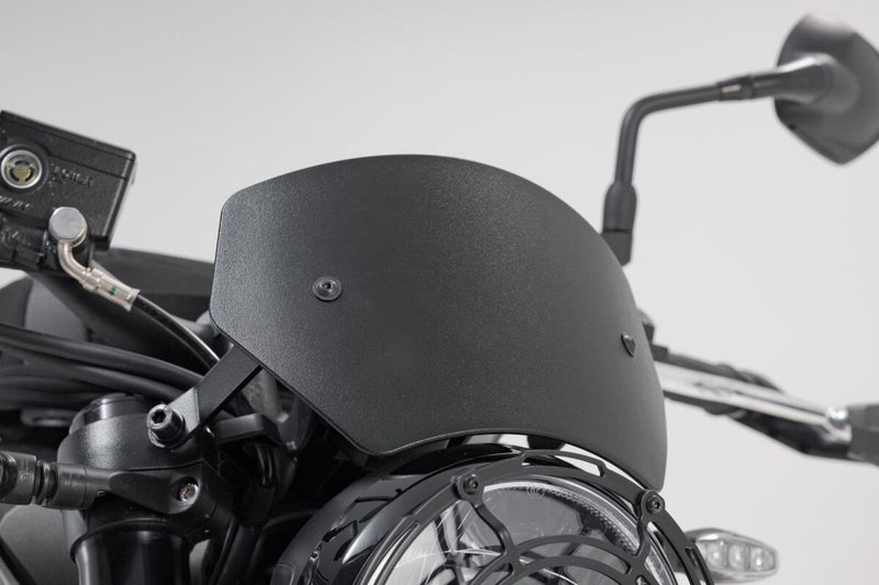 SW-Motech Windscreen - Black, Naked Bike - SCT.11.842.10000/B