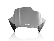 WRS Windscreen - Dark Smoke, Dual Purpose - BM022FS