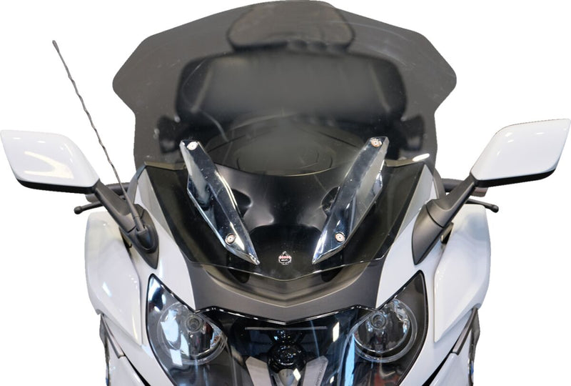 Klock Werks Flare® Windshield - Dark Smoke, Cruiser - KWW-06-0538-T