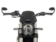 WRS Windscreen - Black, Matte, Naked Bike - BE006NO