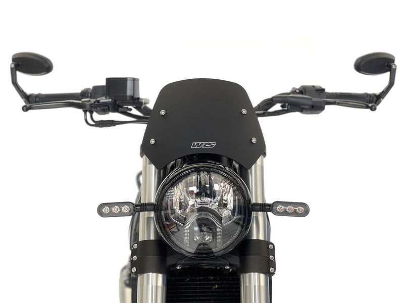 WRS Windscreen - Black, Matte, Naked Bike - BE006NO