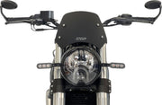 WRS Windscreen - Black, Matte, Naked Bike - BE006NO