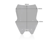 WRS Windscreen - Smoke, Sporttourer - BM071F