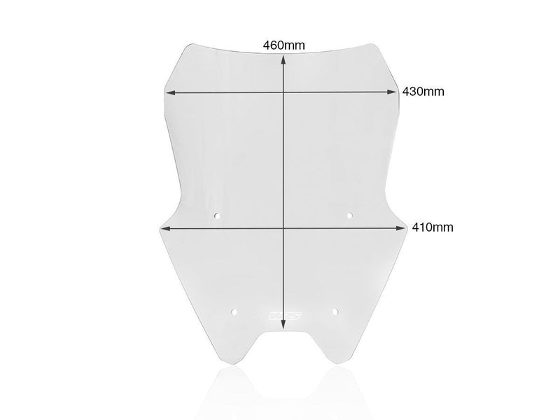 WRS Windscreen - Clear, Sporttourer - BM071T