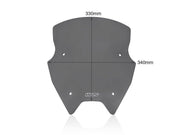 WRS Windscreen - Dark Smoke, Sporttourer - BM072FS