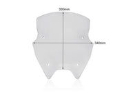 WRS Windscreen - Clear, Sporttourer - BM072T