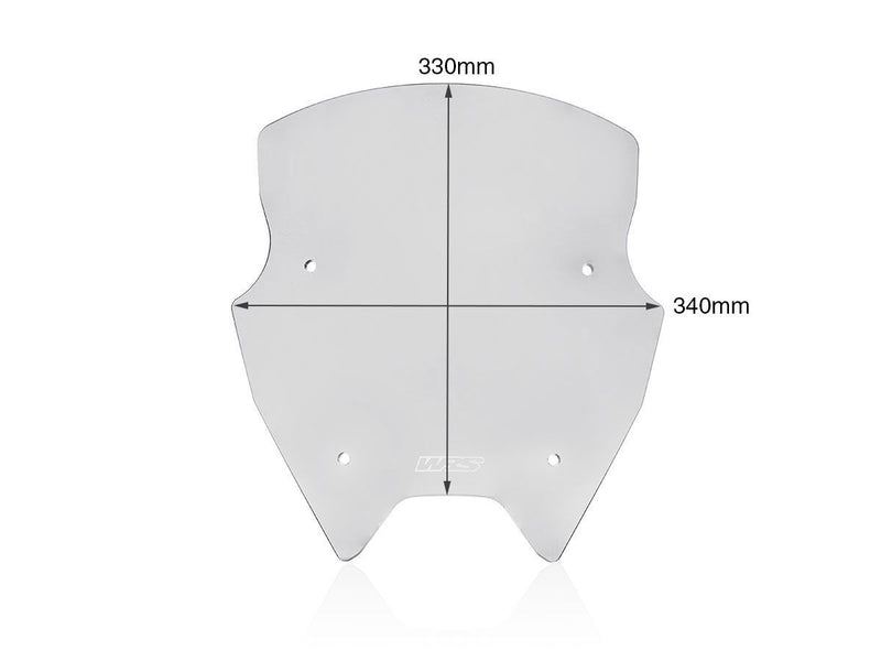 WRS Windscreen - Clear, Sporttourer - BM072T