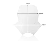 WRS Windscreen for Scooter - Clear - HO046T