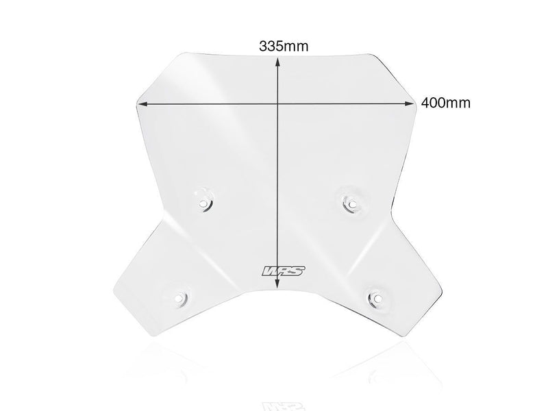 WRS Windscreen - Clear, Dual Purpose - KT008T