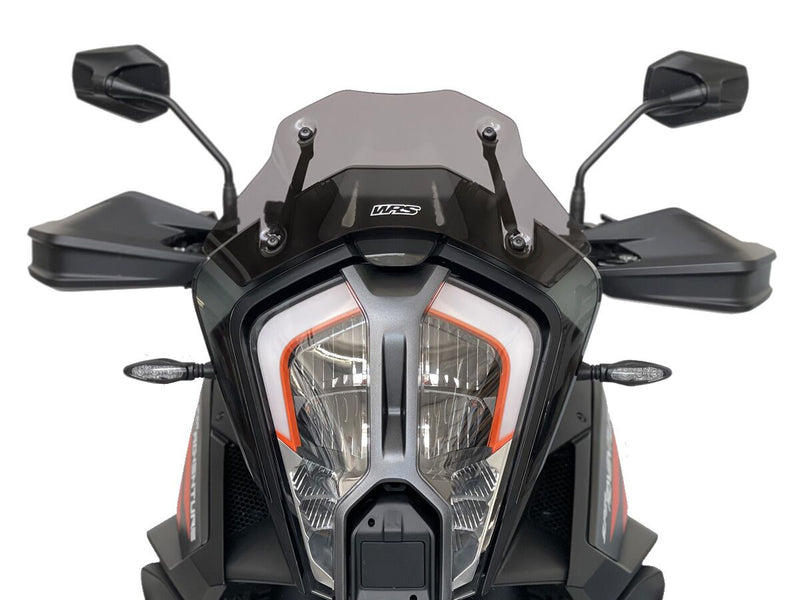 WRS Windscreen - Dark Smoke, Dual Purpose - KT010FS
