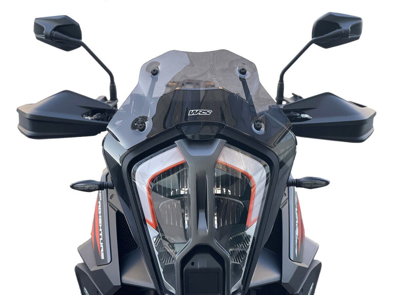 WRS Windscreen - Dark Smoke, Dual Purpose - KT010FS
