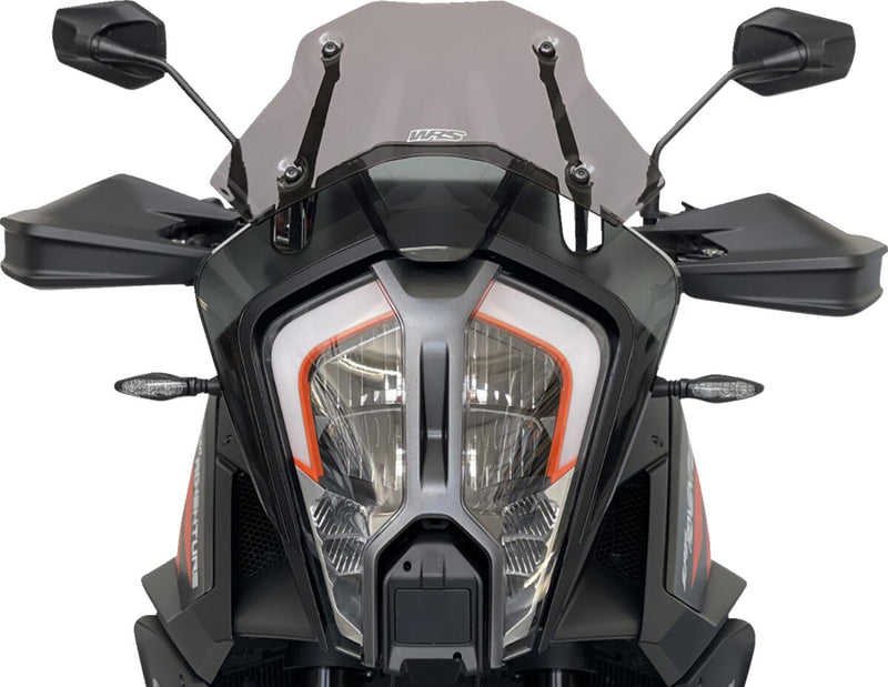 WRS Windscreen - Dark Smoke, Dual Purpose - KT010FS