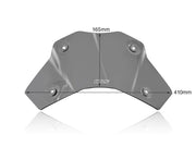 WRS Windscreen - Dark Smoke, Dual Purpose - KT010FS