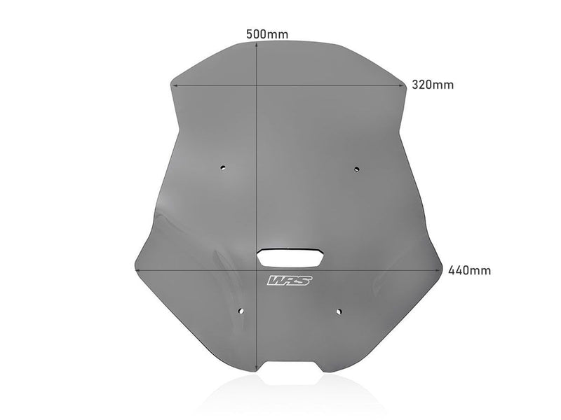 WRS Windscreen for Scooter - Smoke - HO057F