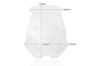 WRS Windscreen for Scooter - Clear - HO056T