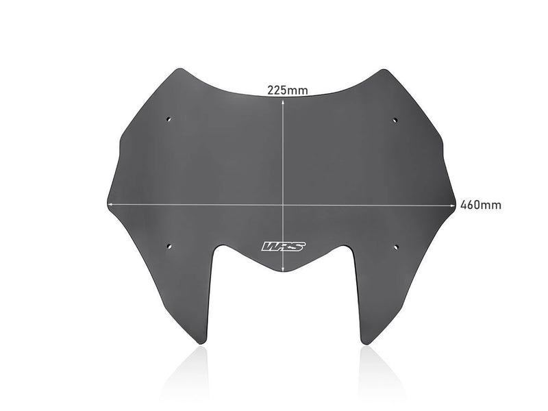 WRS Windscreen for Scooter - Dark Smoke - YA024FS