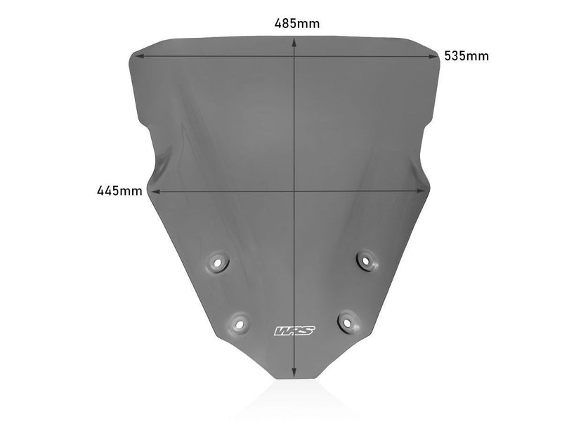 WRS Windscreen - Dark Smoke, Sporttourer - SU006FS