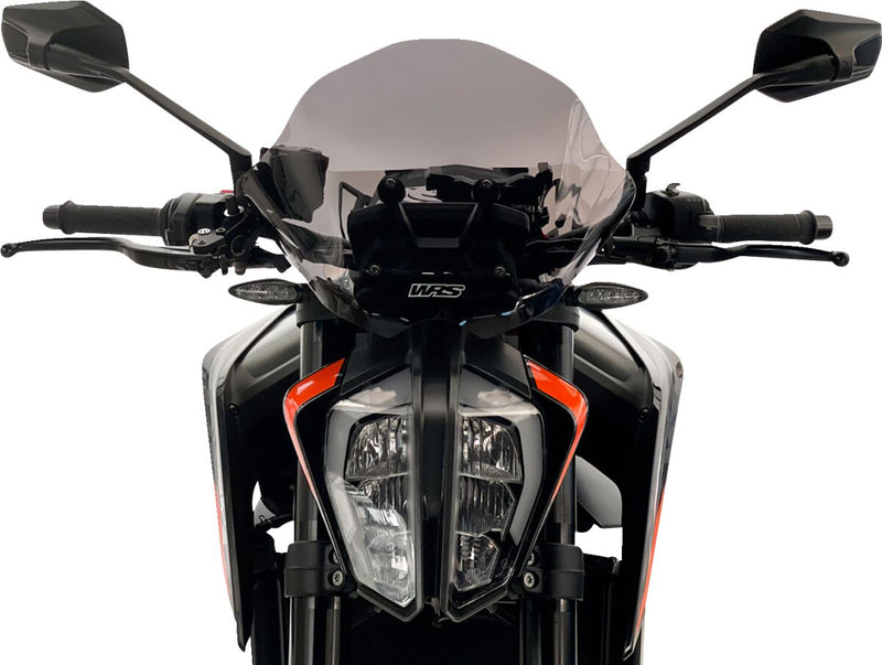 WRS Windscreen - Dark Smoke, Naked Bike - KT011FS