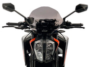 WRS Windscreen - Dark Smoke, Naked Bike - KT011FS