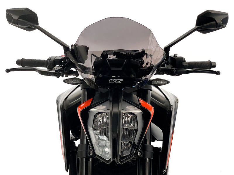 WRS Windscreen - Dark Smoke, Naked Bike - KT011FS