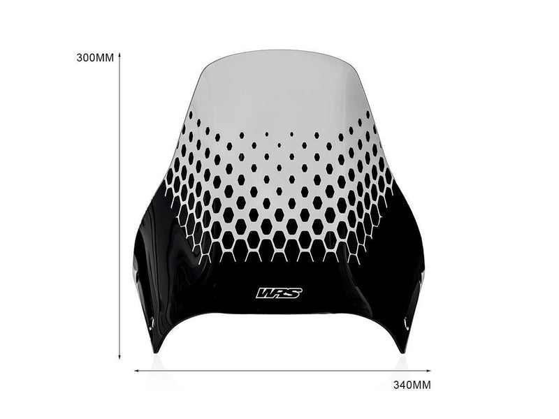 WRS Windscreen - Smoke, Enduro - DU025F