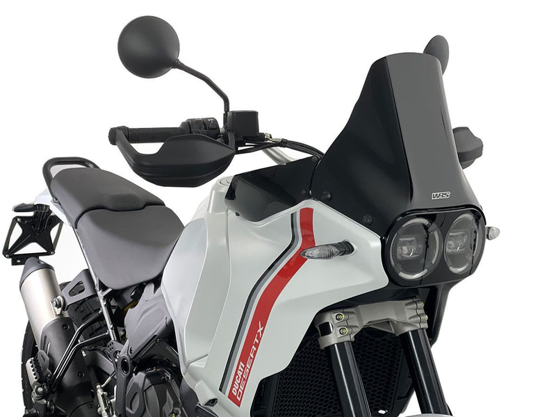 WRS Windscreen - Black, Gloss, Enduro - DU025NL