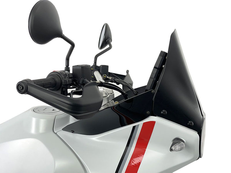 WRS Windscreen - Black, Gloss, Enduro - DU025NL