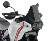 WRS Windscreen - Black, Gloss, Enduro - DU025NL