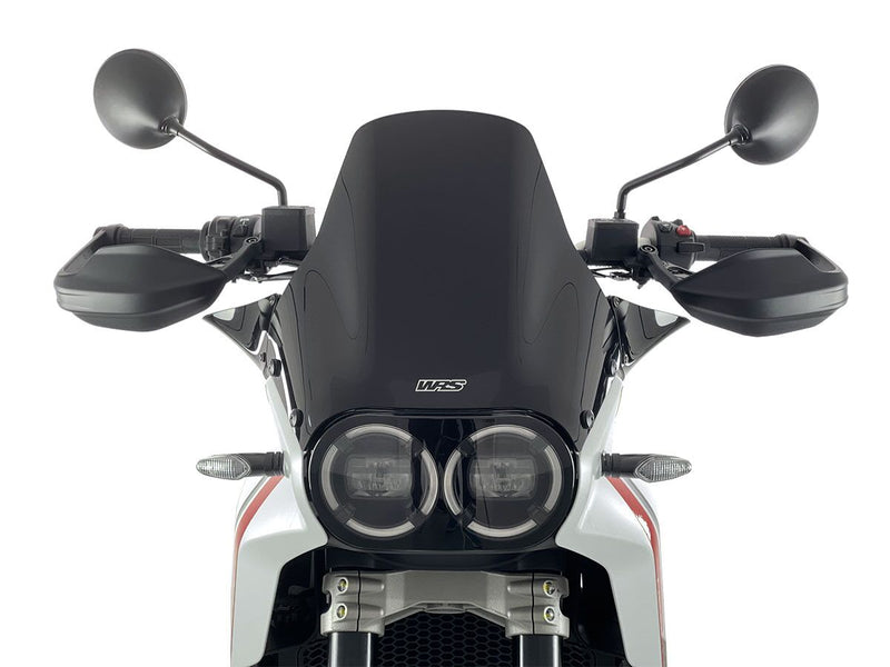 WRS Windscreen - Black, Gloss, Enduro - DU025NL
