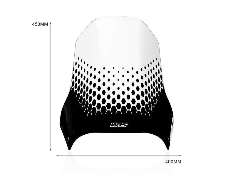 WRS Windscreen - Clear, Enduro - DU023T