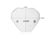 WRS Windscreen - Clear, Naked Bike - BM077T