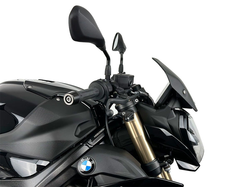 WRS Windscreen - Black, Matte, Naked Bike - BM077NO