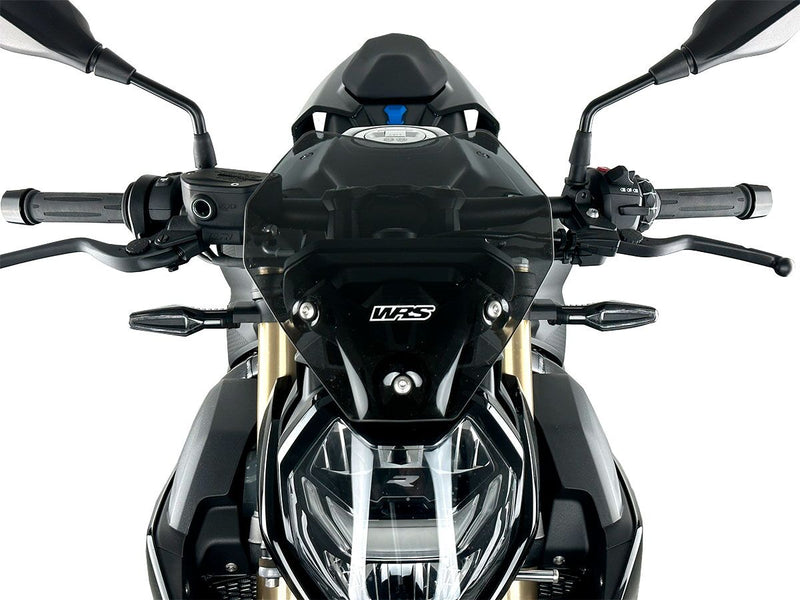 WRS Windscreen - Dark Smoke, Naked Bike - BM077FS