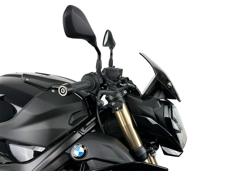 WRS Windscreen - Dark Smoke, Naked Bike - BM077FS