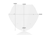 WRS Windscreen - Clear, Tourer - BM075T