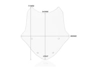 WRS Windscreen - Smoke, Tourer