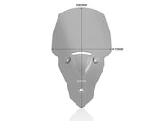 WRS Windscreen - Smoke, Dual Purpose - TR008F