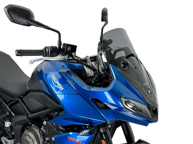 WRS Windscreen - Dark Smoke, Dual Purpose - TR009FS