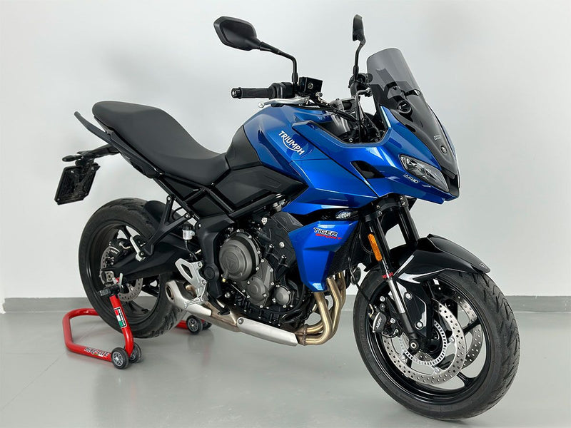WRS Windscreen - Dark Smoke, Dual Purpose - TR009FS