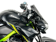WRS Windscreen - Dark Smoke, Naked Bike - KA013FS