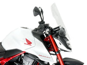 WRS Windscreen - Clear, Naked Bike - HO058T