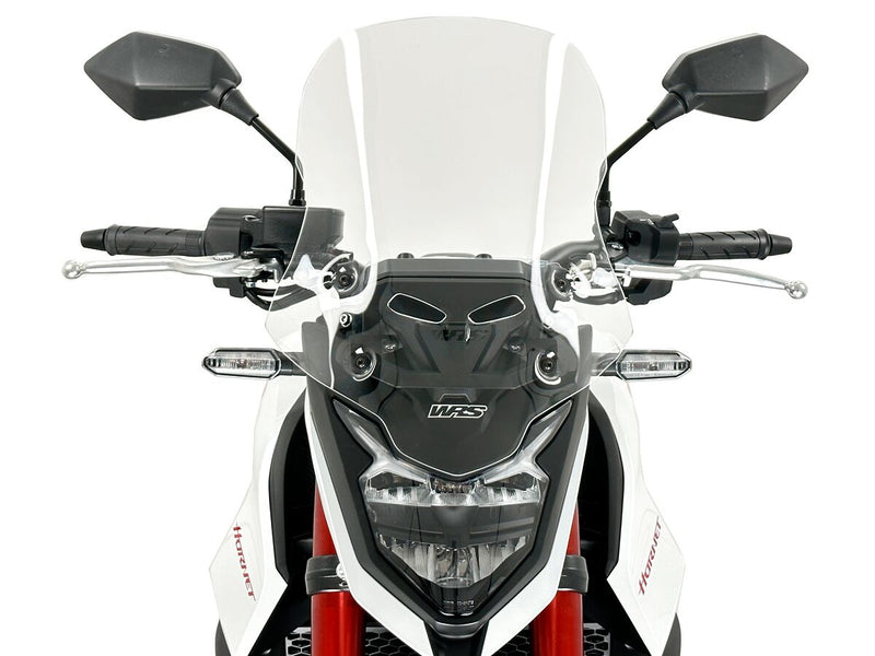 WRS Windscreen - Clear, Naked Bike - HO059T