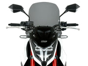 WRS Windscreen - Dark Smoke, Naked Bike - HO059FS