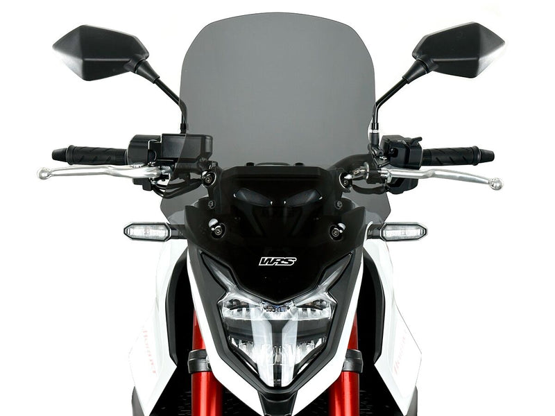 WRS Windscreen - Dark Smoke, Naked Bike - HO059FS