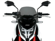 WRS Windscreen - Dark Smoke, Naked Bike - HO060FS